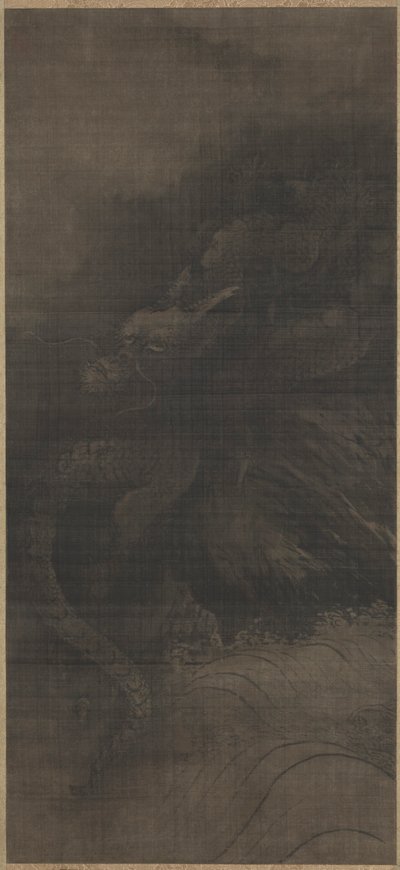 Drake och Tiger, ca. 1250-1279. av Fachang Muqi