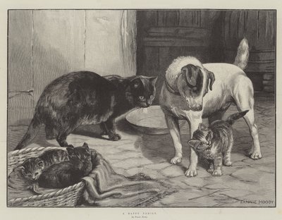 En lycklig familj av Fannie Moody
