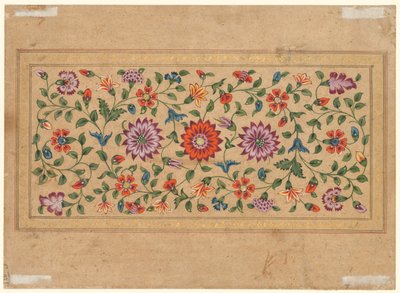 Scrolling Floral Vines, 1755. av Fayzullah