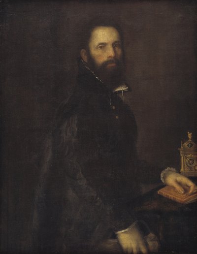 Porträtt av Antonio Galli av Federico Barocci