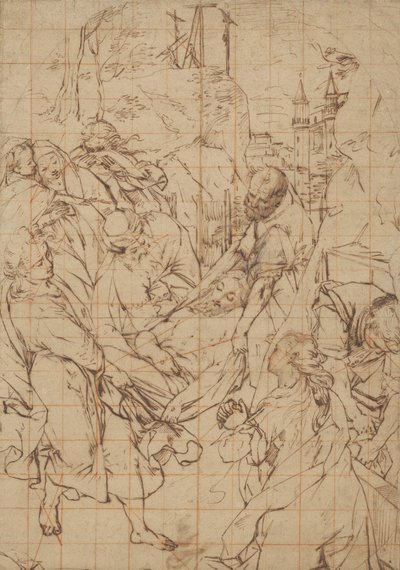 Kristi gravläggning av Federico Barocci