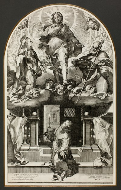 Den helige Franciskus vision av Federico Barocci