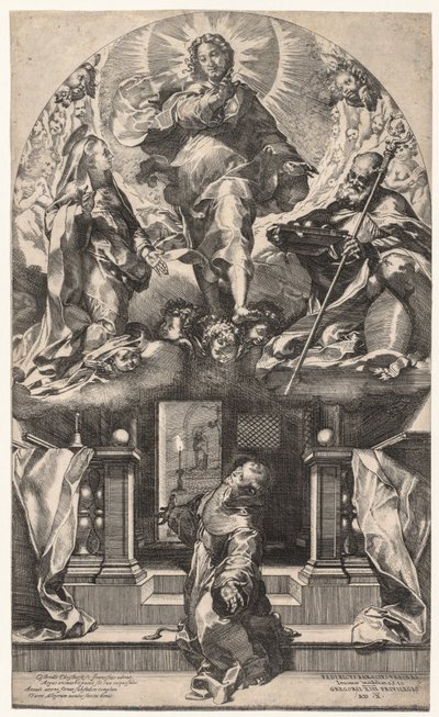Den helige Franciskus vision av Federico Barocci