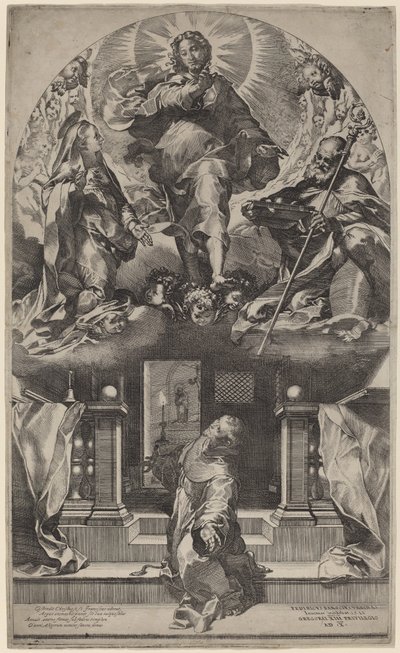 Vision av Saint Francis av Federico Barocci
