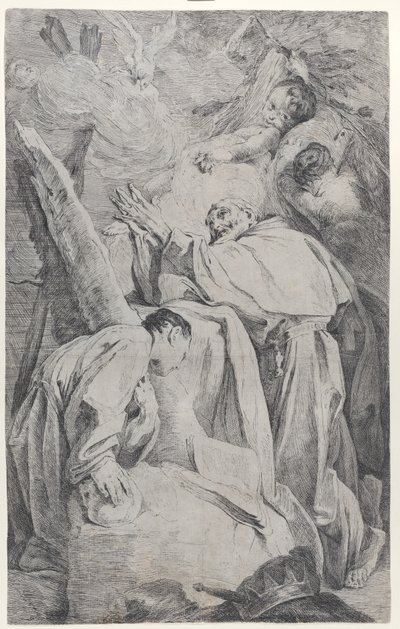 Extas av den välsignade Piero Gambacorti från Pisa, ca. 1725-28. av Federico Bencovich