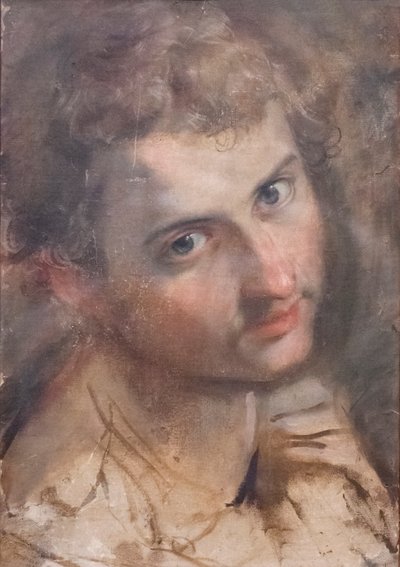 Studie för chefen för St Judas av Federico Fiori Barocci or Baroccio