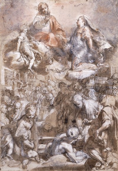 Madonna del Popolo, av Federico Fiori Barocci or Baroccio
