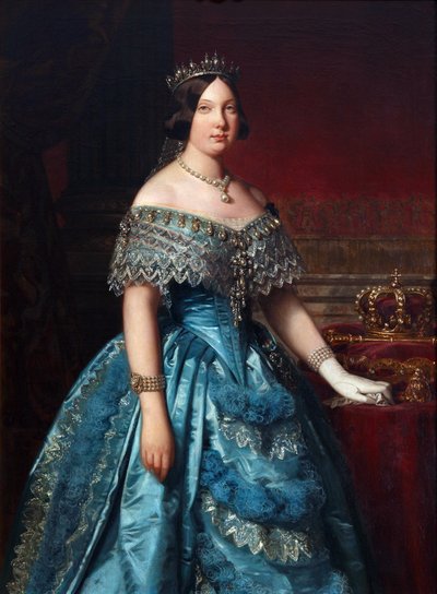 Isabella II av Spanien av Federico de Madrazo y Kuntz