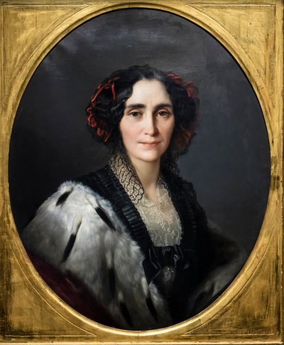 Porträtt av en kvinna av Federico de Madrazo y Kuntz
