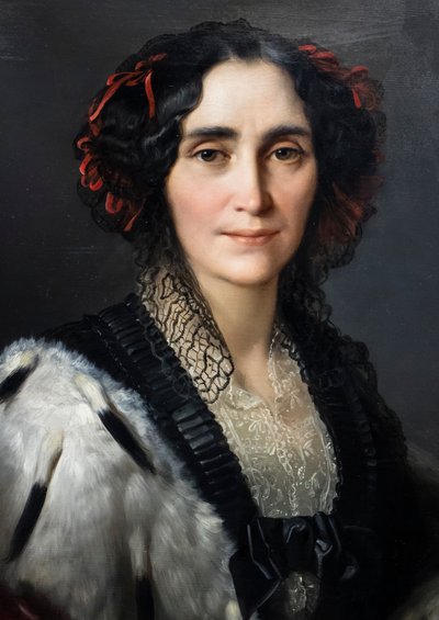 Porträtt av en kvinna av Federico de Madrazo y Kuntz