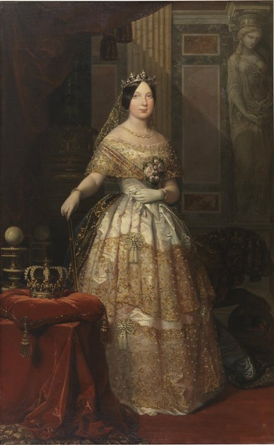 Spanska: Isabel II av Federico de Madrazo y Kuntz