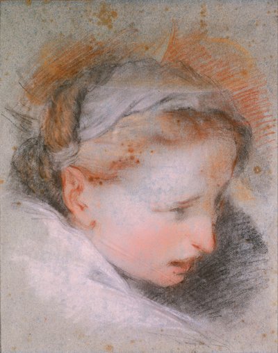 Chef för en kvinna, 1568-1569 av Federigo Barocci