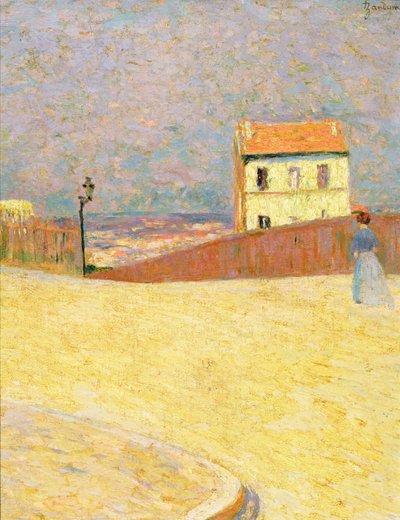 Stuga vid Montmartre av Federigo Zandomeneghi