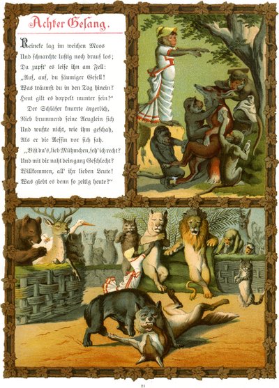 Reynard räven, eller "Reineke Fuchs" av Fedor Alexis Flinzer