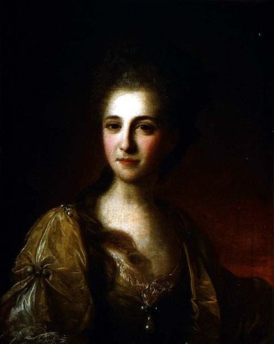 Porträtt av en okänd kvinna, ca 1770 (olja på duk) av Fedor Stepanovich Rokotov