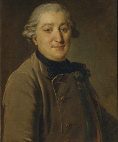 Porträtt av greve Ivan Grigoryevich Orlov 1738-1791, mellan 1762 och 1765 av Fedor Stepanovich Rokotov
