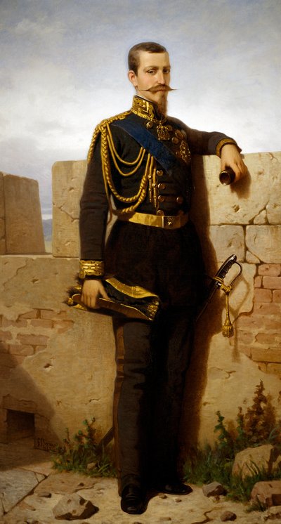Porträtt av Prins Ferdinand av Savojen (Florens av Felice Barucco