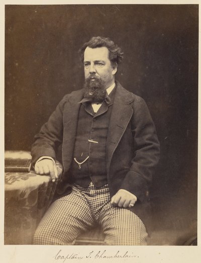 [Kapten J. Chamberlain] av Felice Beato