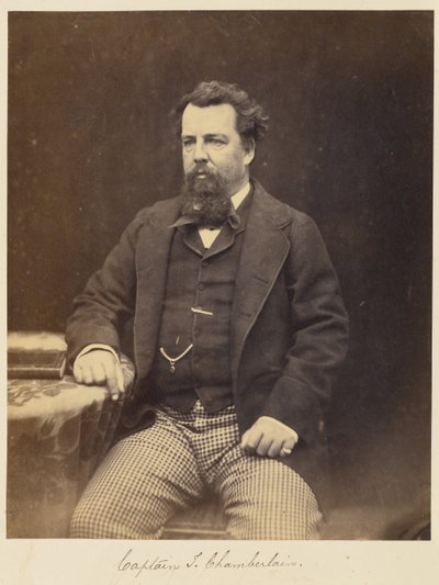 Kapten T. Chamberlain av Felice Beato