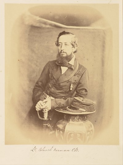 Överstelöjtnant Norman, C.B. av Felice Beato