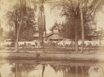 Mandalay, nu Syim Khana U.B.C. av Felice Beato