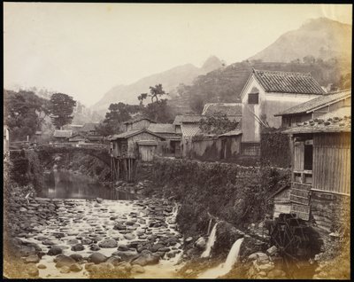 Nagasaki från Creek Native Towns av Felice Beato