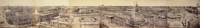 Panorama över Lucknow, taget från den stora imambaran av Felice Beato
