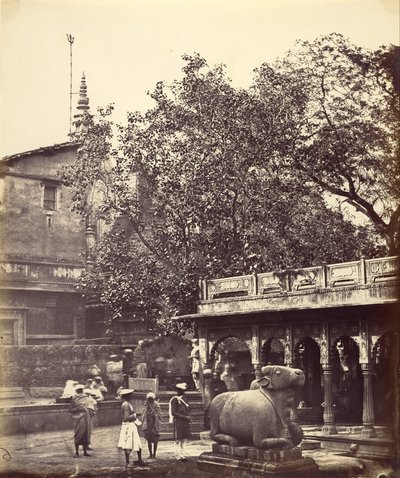 Helig brunn (Benares) av Felice Beato
