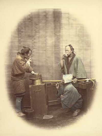 Saki Säljare av Felice Beato
