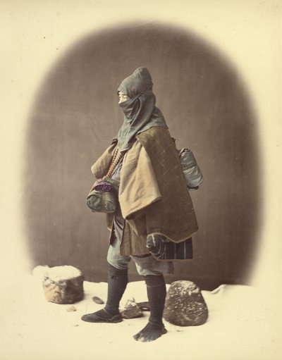 Resande köpman av Felice Beato