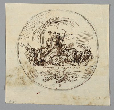 Ceres och Triptolemus av Felice Giani