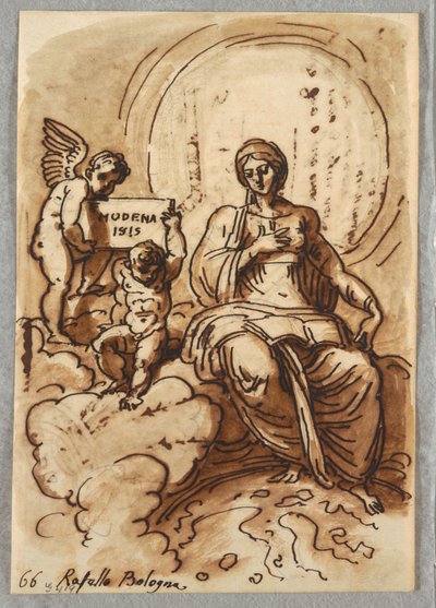 Astronomen, efter Raphael av Felice Giani