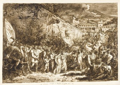 Paulus Emilius triumf av Felice Giani