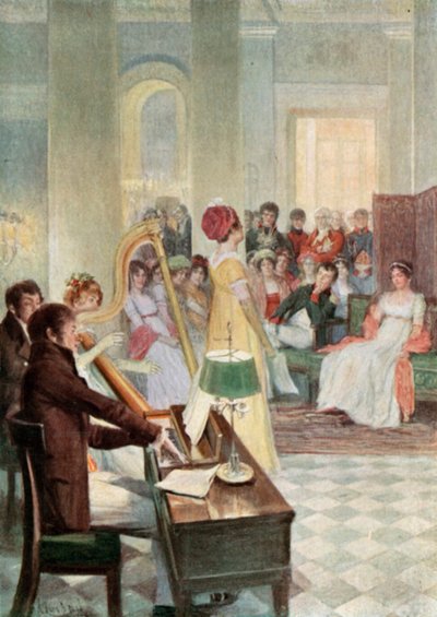 En soaré på Malmaison av Felicien baron de Myrbach-Rheinfeld