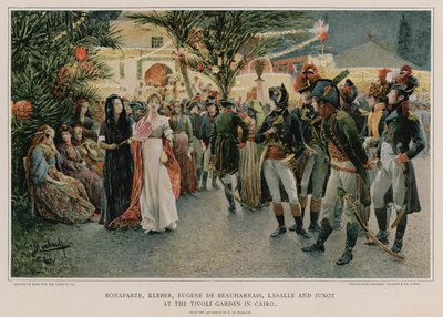 Samling i Tivoli i Kairo av Felicien baron de Myrbach-Rheinfeld