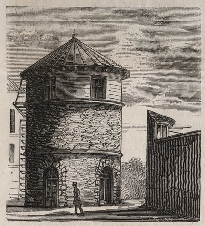 Paris - Petite Roquette fängelse (fängelse för kvinnor och ungdomar) - av Felix (after) Thorigny