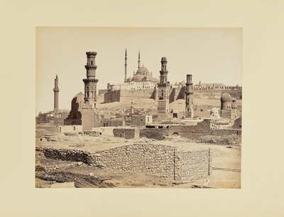 Citadellet i Kairo av Félix Bonfils