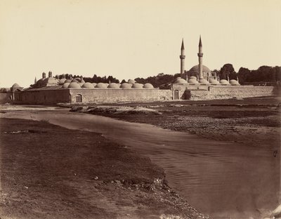 Dervischkloster - Damaskus av Félix Bonfils