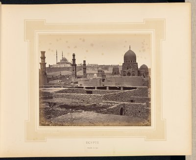 Egypten: Kairos citadell av Félix Bonfils