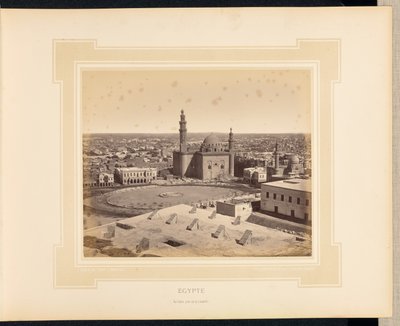 Egypten: Kairo, sett från citadellet av Félix Bonfils