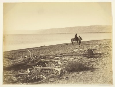 Döda havet och Judeiska bergen. Palestina (Döda havet och Judeens berg, Palestina) av Félix Bonfils