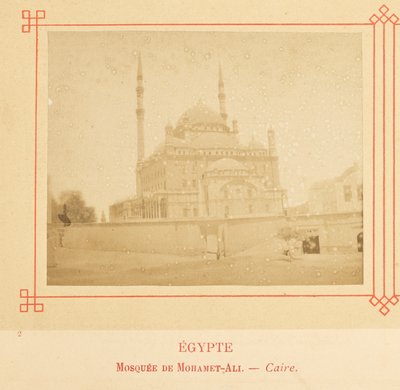 Muhammad Alis moské, Kairo av Félix Bonfils