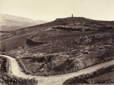 Pnyzberget eller de trettio tyrannernas berg, Aten av Félix Bonfils