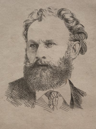 Edouard Manet av Felix Bracquemond