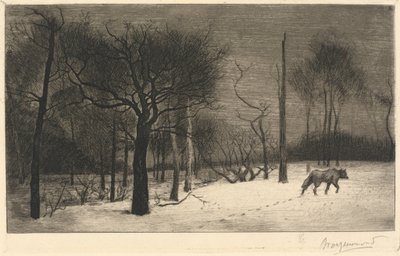 vinter- av Felix Bracquemond