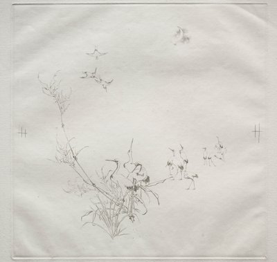 Parisian Service (Haviland service): Månen (nr 5) av Felix Bracquemond