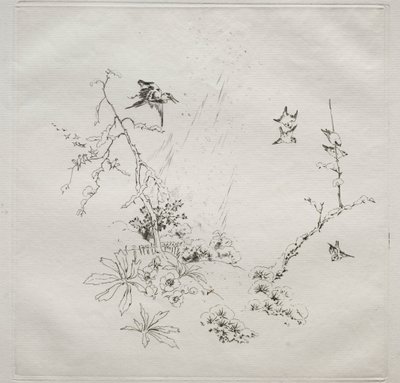 Parisian Service Haviland service: Snow no. 6, 1875. av Felix Bracquemond