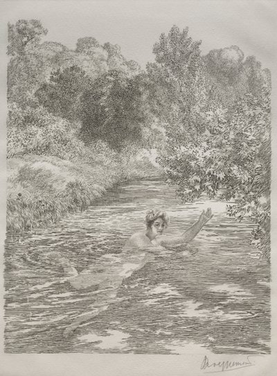 Badaren av Felix Bracquemond