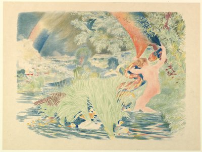 Regnbågen, 1893. av Felix Bracquemond