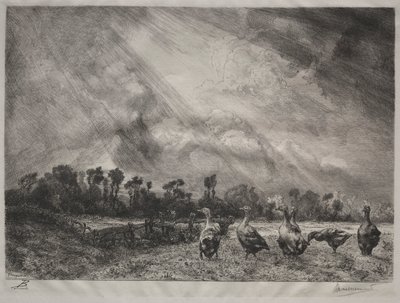 Stormmolnet av Felix Bracquemond